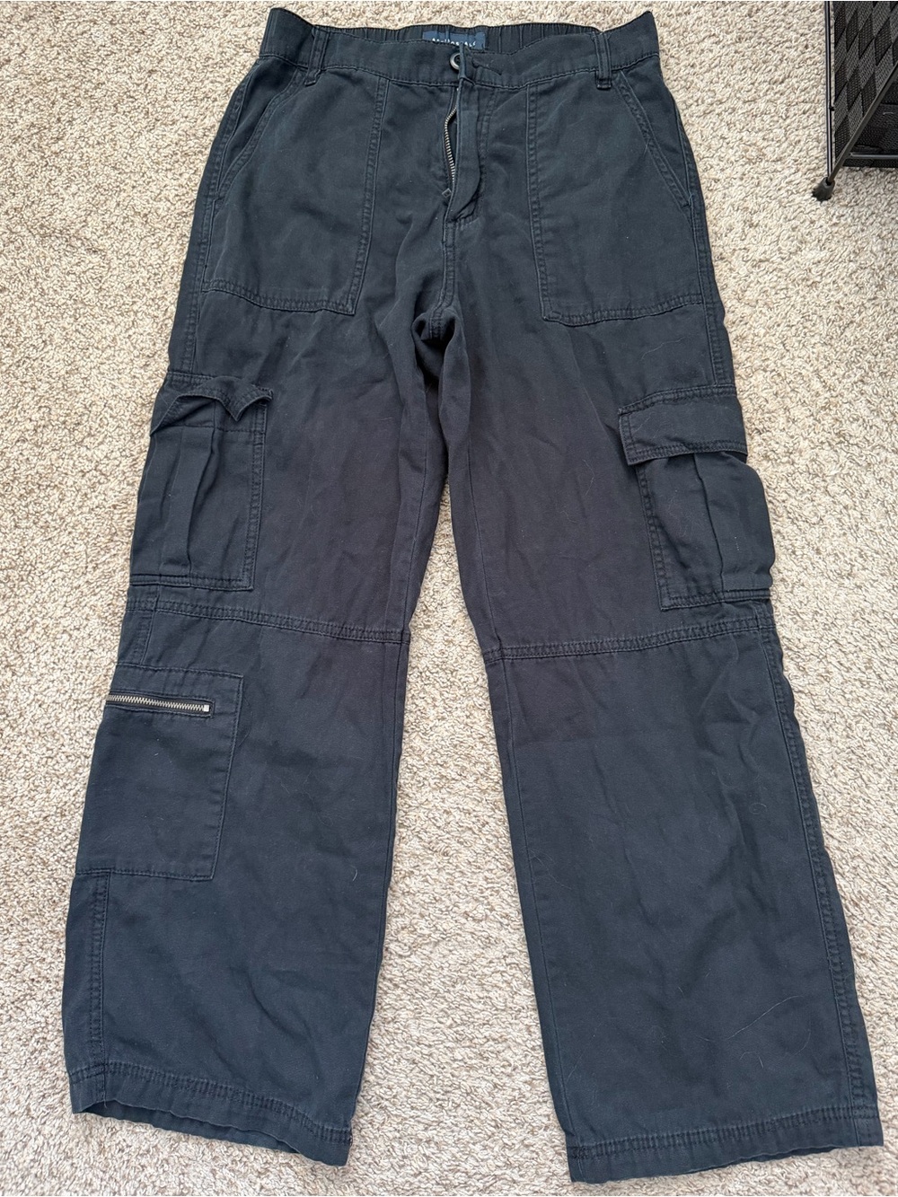 Aeropostale Women’s Black Cargo Pants - Classic Utility Style